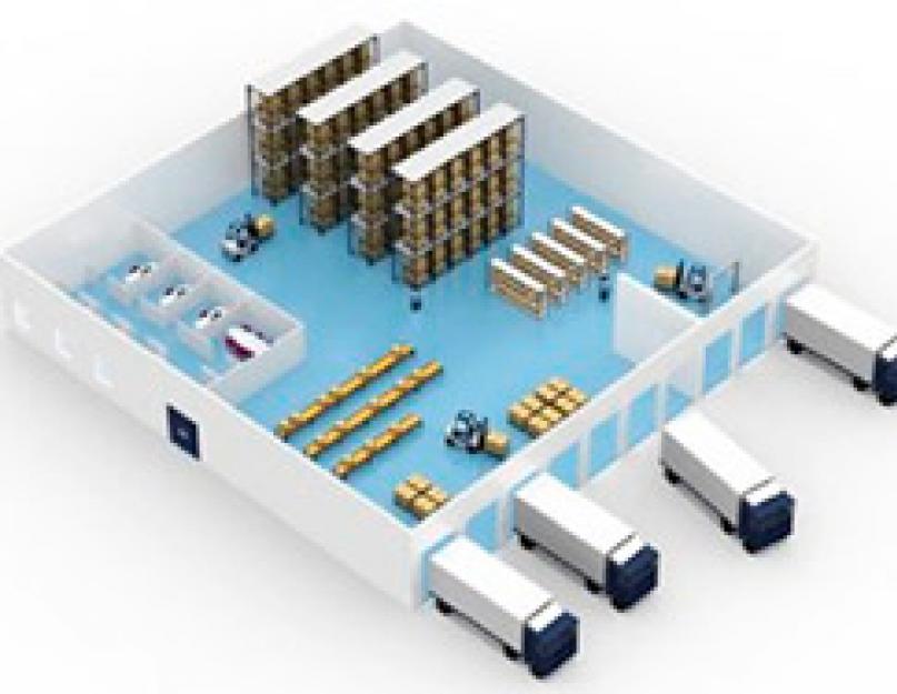 Проект складского помещения